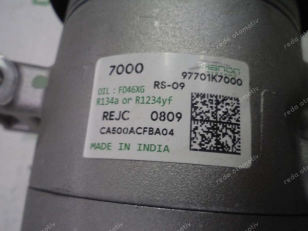 Hyundai İ10 Klima Kompresörü Orjinal 97701-K7000 SP YP (CH-120)