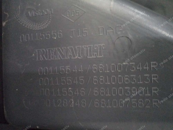 Dacia Dokker Torpido Göğüs Orjinal Çıkma 681007344R 681006313R HP YP (AA-130)