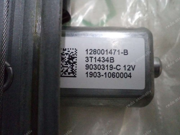 Renault Captur Sağ Arka Cam Krikosu Mekanizması Motoru Komple Orj 827009380R YP (DF-123)