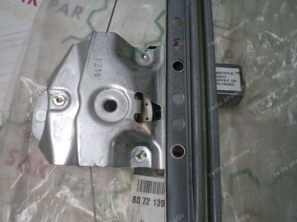 Dacia Lodgy Dokker Sol Ön Cam Krikosu Motorlu 807213915R YP (DF-125)