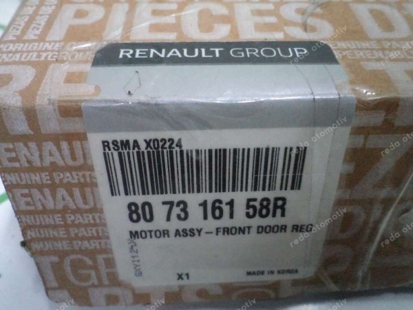 Renault Koleos 2 Sol Ön Cam Motoru Orjinal Sıfır 807316158R YP (DF-130)