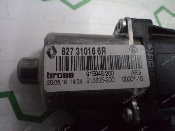 Renault Scenic 3 Sol Arka Cam Motoru Orjinal Sıfır 827310166R YP (DF-130)