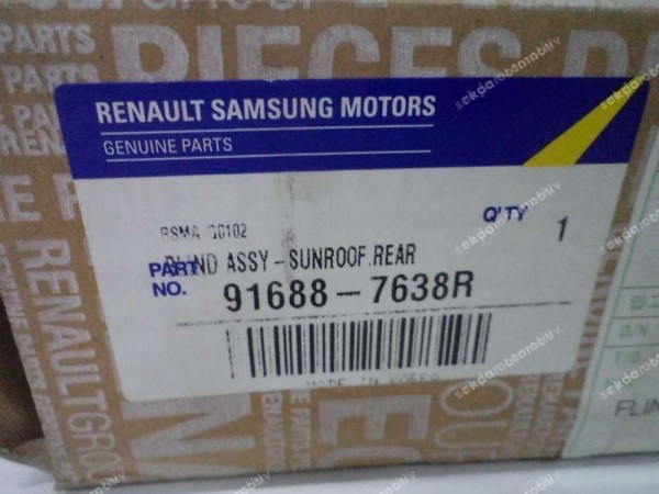 Renault Latitude Açılır Tavan Sunroff Perdesi Arka Orjinal 916887638R YP (MB-150)