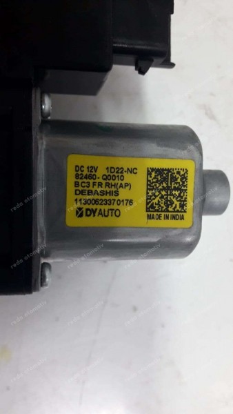 Hyundai İ20 Sağ Ön Cam Krikosu Motoru Komple 82460-Q0010 SP YP (DF-127)