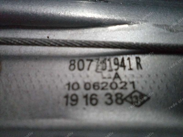 Dacia Lodgy Sağ Ön Cam Krikosu Orj 807201941R CP (EE-110)