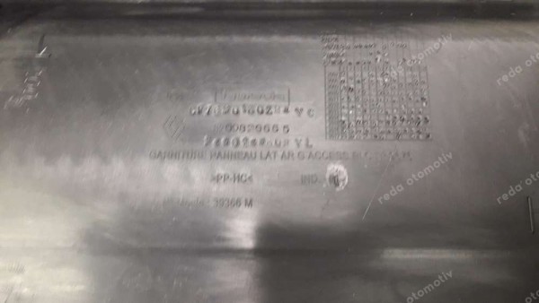 Renault Kangoo3 Bagaj Kaplaması (Sol Arka Yan Pano) 769016980R YP (GC-140)