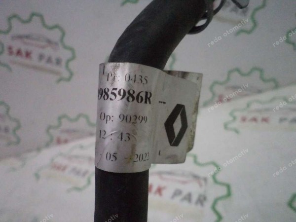 Renault Clio 5 Su Pompa Soğutma Hortumu Orj 144985986R YP (DA-130)